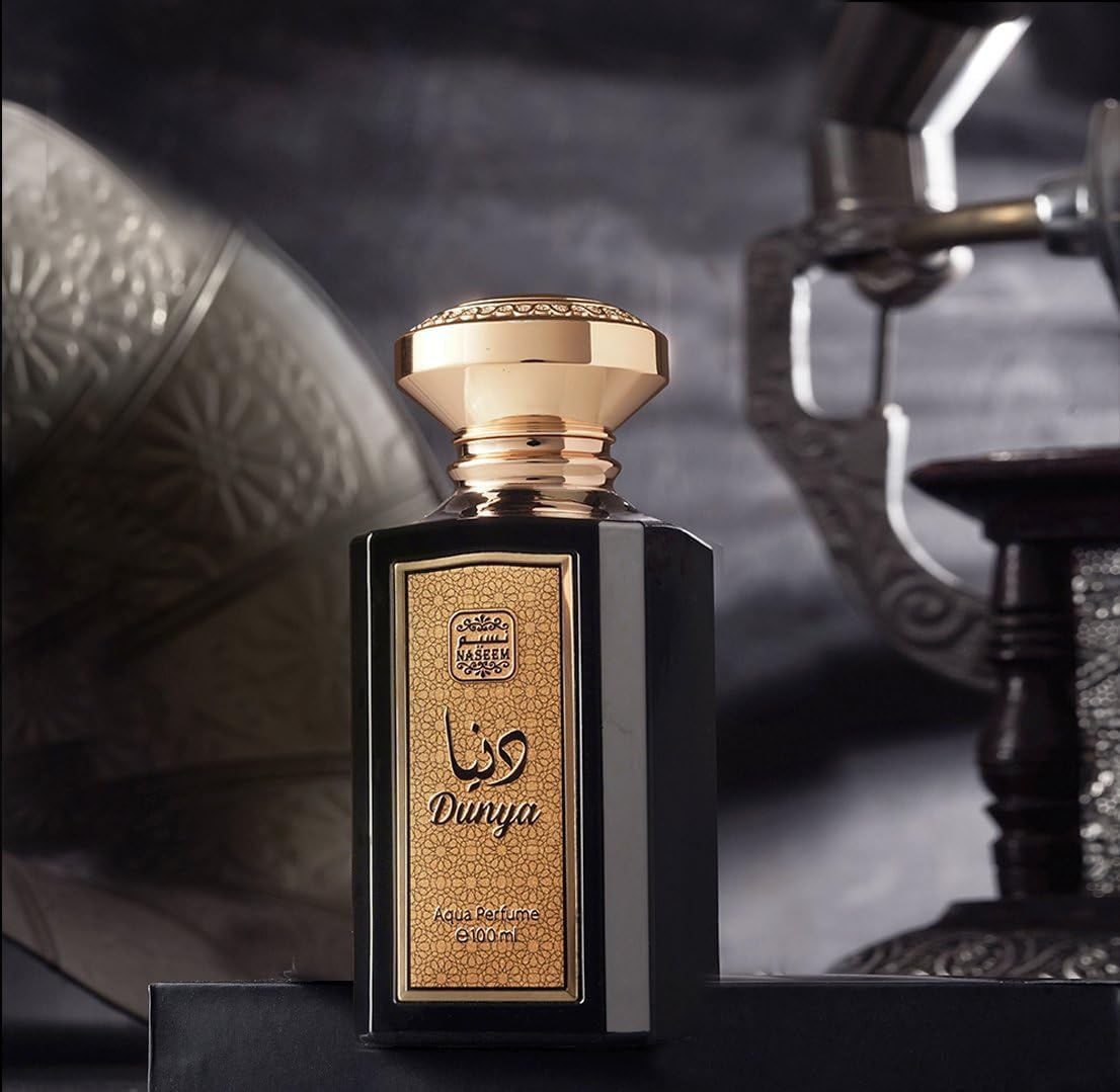 Naseem Dunya Aqua Eau De Parfum 100 ml - Invigorating Unisex Fragrance for Men & Women - Fresh Jasmine and Musk Notes - Ideal for Everyday Wear and Special Occasions - Image 4