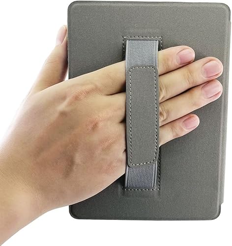 Miniatura 4 de Funda para Kindle Paperwhite (6.8 pulgadas, 11. generación, versión 2021) con correa de mano, funda inteligente rígida de PC con función de