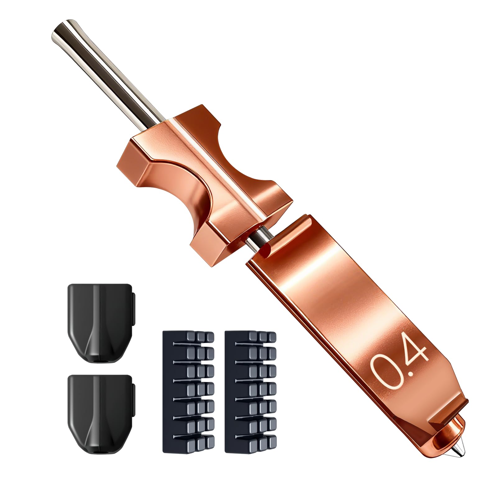 Upgraded 0.4MM Hotend Kit for Flashforge AD5X Nozzle Quick Detachable Nozzle Extruder High Flow Fast Printing Nozzle with 2 Silicone Caps and 2 Nozzle Brushes 3D Printer Accessories-image-41