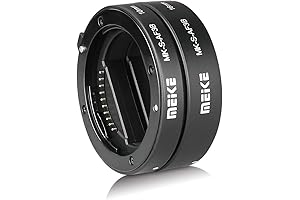 Meike Auto Focus Macro Extension Tube Adapter Ring 10mm 16mm