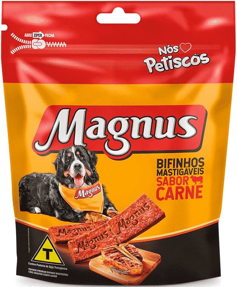 Magnus Bifinho Cães Adultos Sabor Carne - 500G