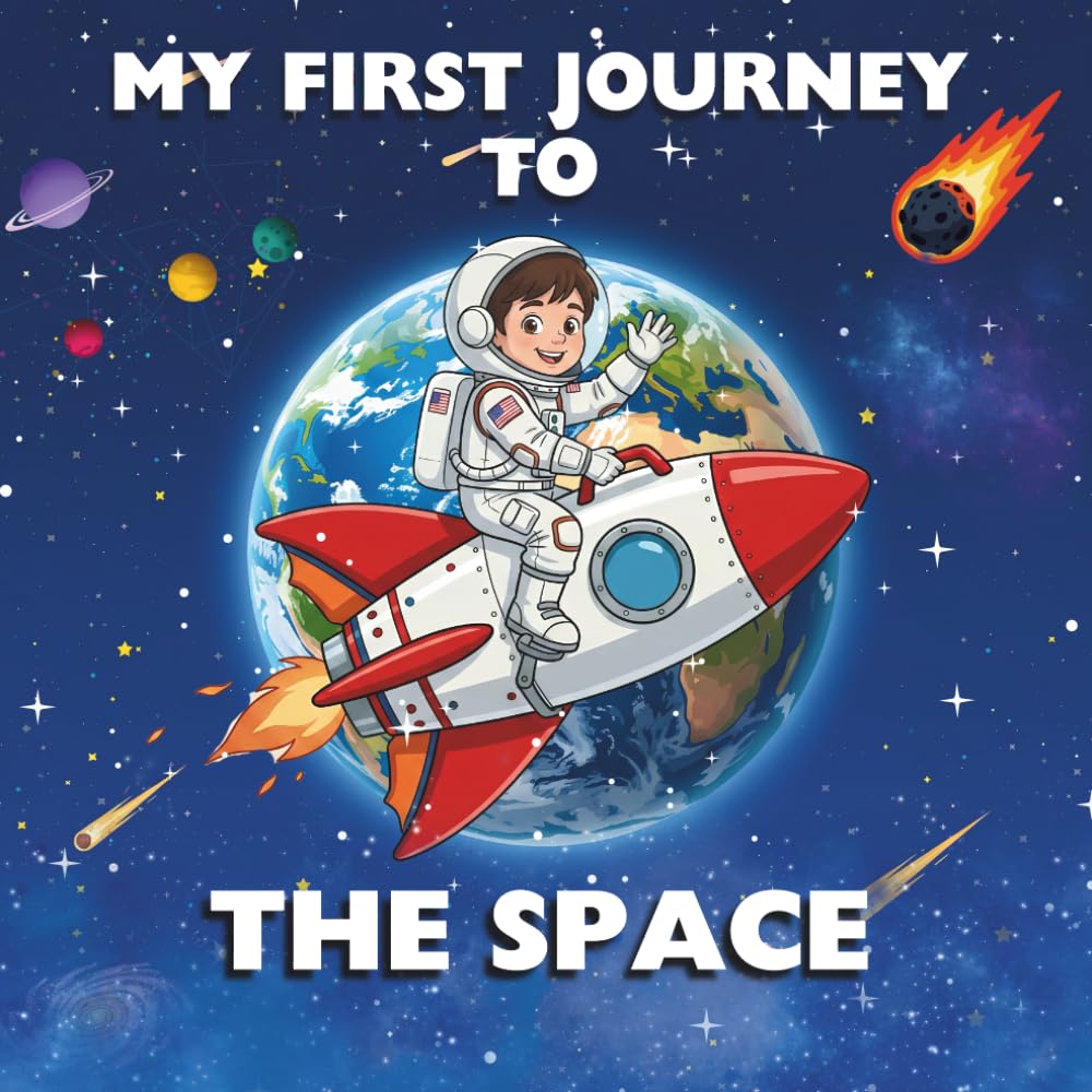 My first Journey to the SPACE: Learn about THE SOLAR SYSTEM through this Story
