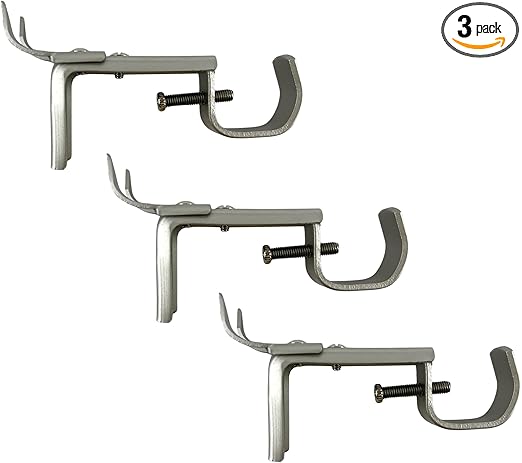 SNUGSET Universal Brackets Nickel, Set of 3