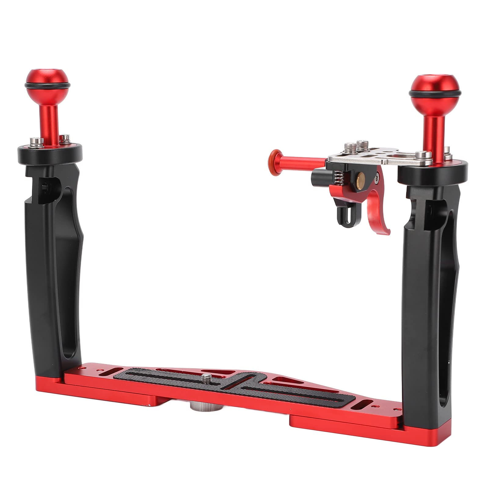 Vassoio Stabilizzatore per Impugnatura per Custodia Subacquea – Vassoio per Immersione CNC con Leva dell'otturatore, Compatibile con R5/R6 II, IV/A7S III, Z8/Z9