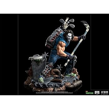 TMNT Iron Casey Jones 1/10 スタチュー フィギュア Amazon.com: Iron Studios Collectible Statue Casey Jones
