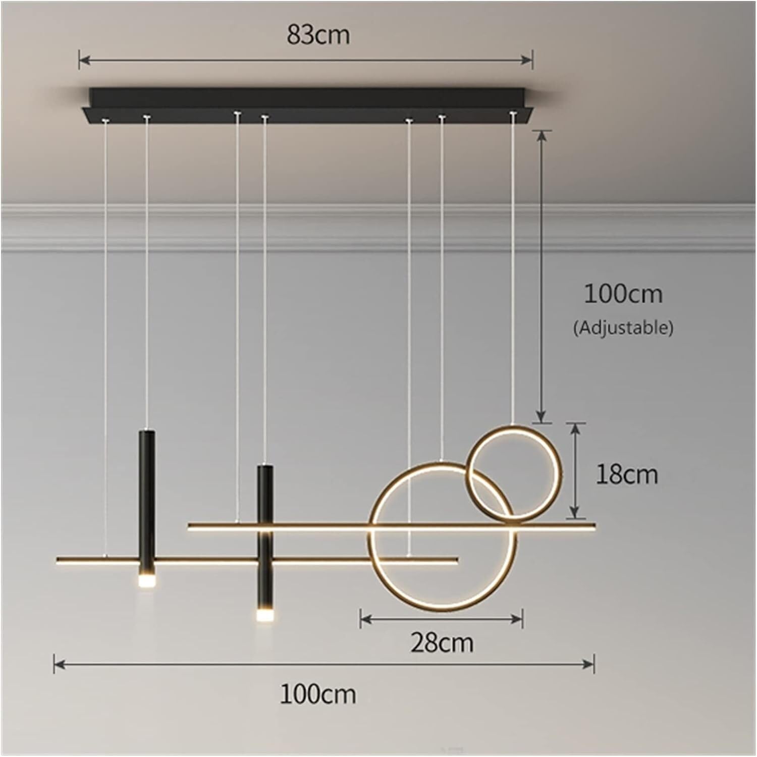 Chandelier Dining Room Chandelier Modern Minimalist Cafe Bar Table Decoration Lamp