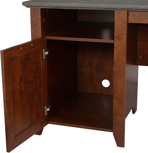 Miniatura 5 de Escritorio ejecutivo Albaugh Brown de 71 pulgadas