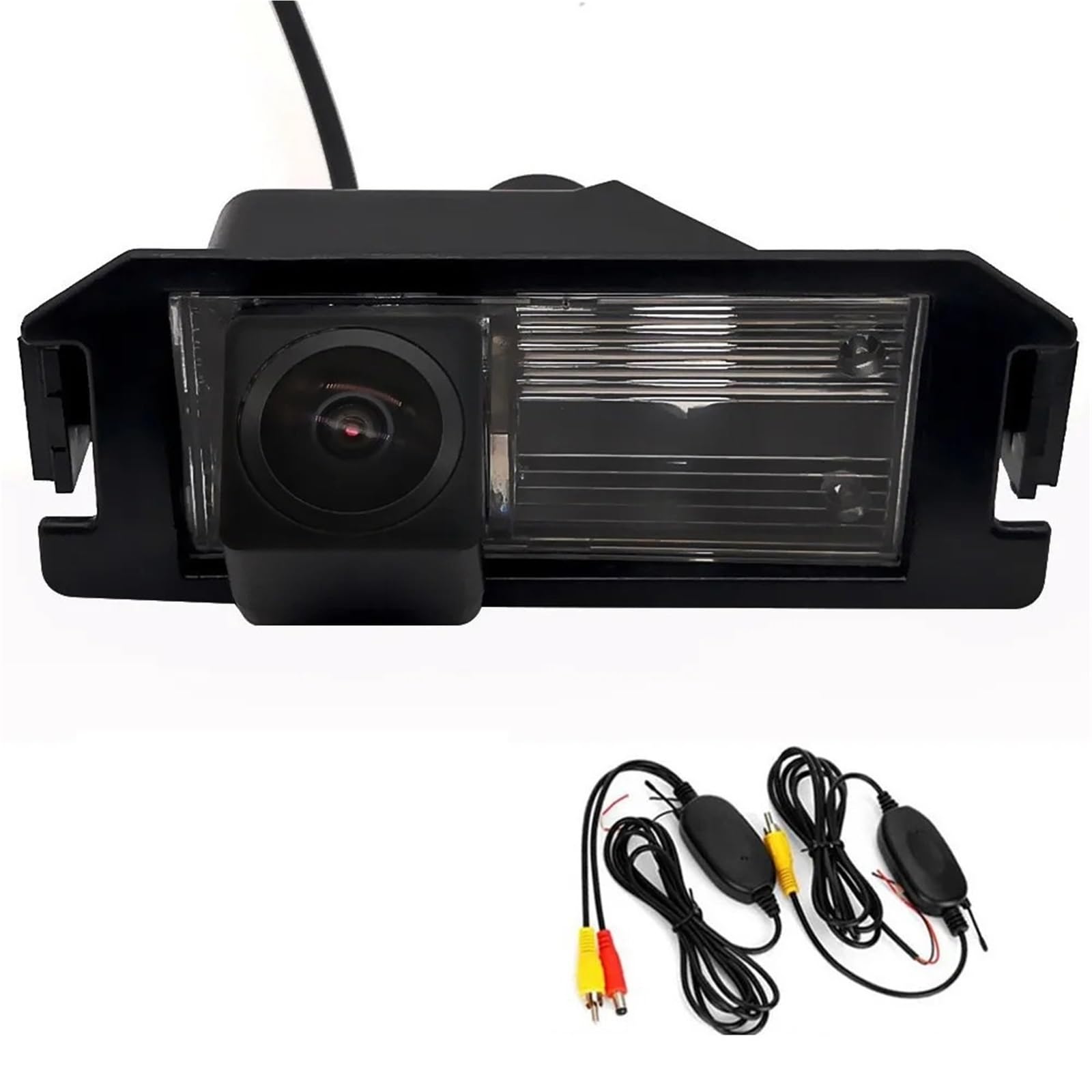 Zamiennik kamery cofania dla Kia For Soul For Pride For Morning AHD rybie oko dynamiczna trajektoria samochodowa kamera cofania kamera cofania (CVBS przewód 4LED, dynamiczny) (dynamiczna/AHD rybie oko