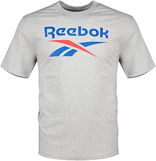 Reebok Men's Bruno Big Logo Crew Neck Ss Tee T-Shirt
