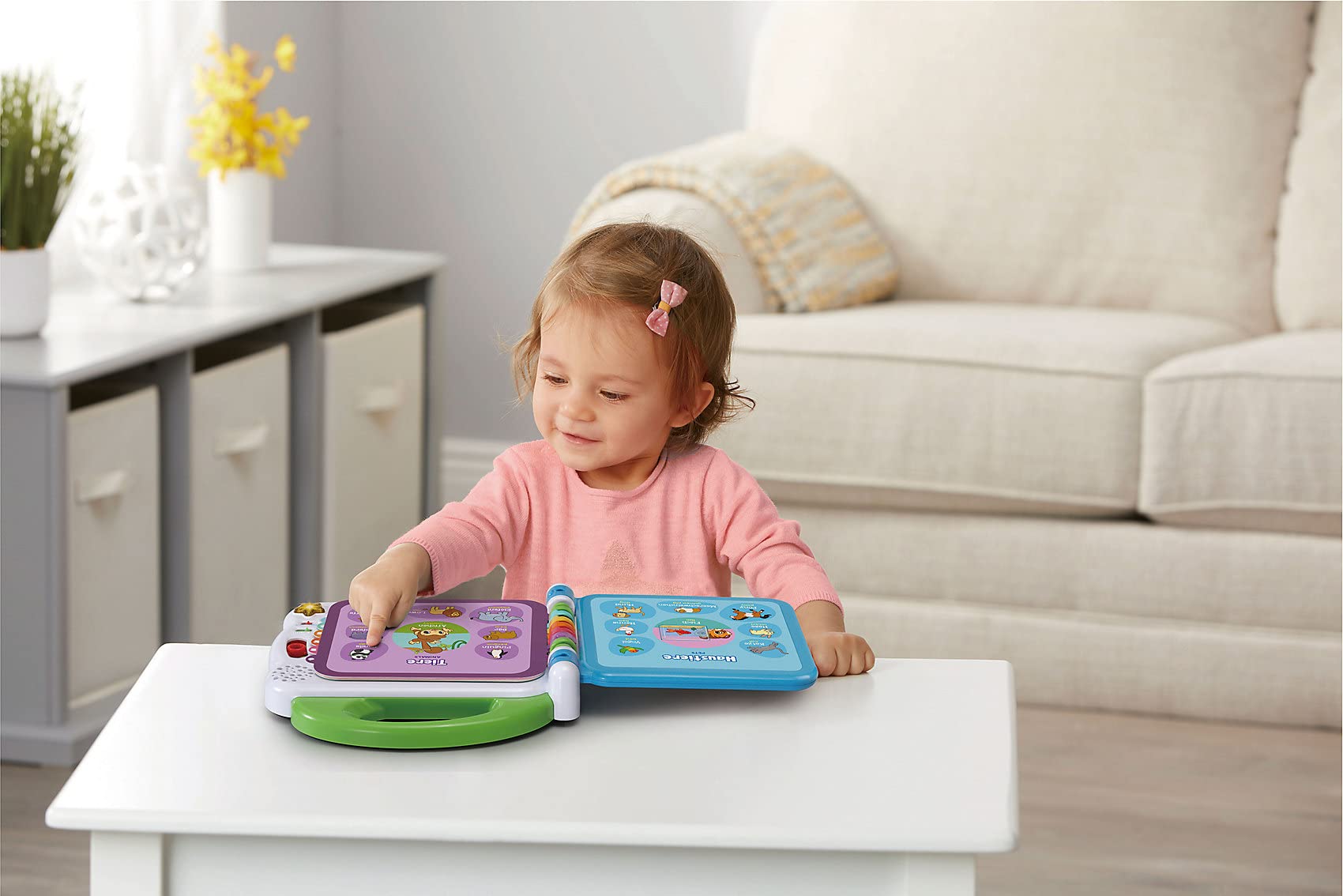 VTech 80-601504 - Libro per bambini con 100 parole, colore: Nero