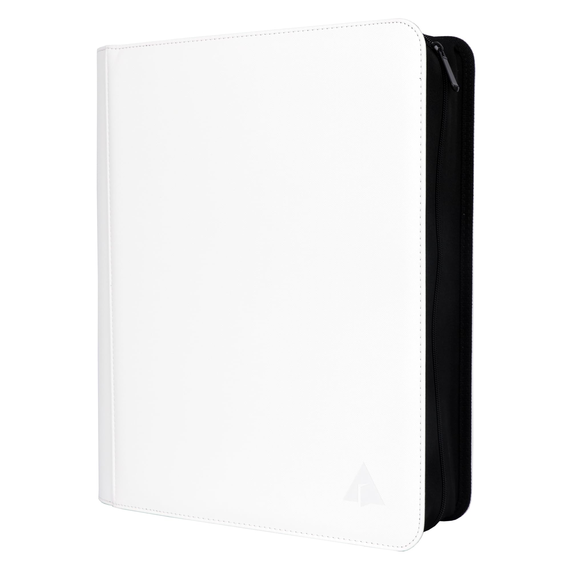 Alteagle Toploader Binder, Holds 504 Toploaders, 9-Pocket Top Loader Binders with Sleeves for TCG & Sports Cards in 3'' x 4'' Toploaders -White