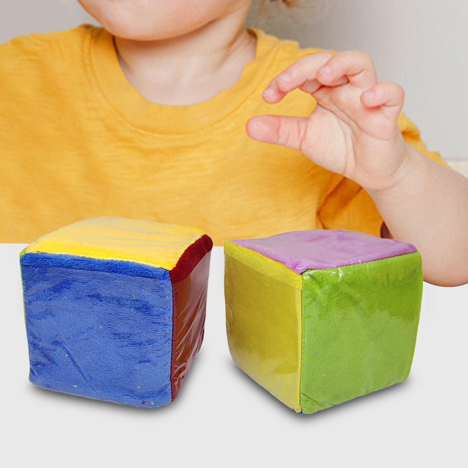 LOVIVER 2x 10cm Learning Set including Clear Pockets Square Playing Game Party Favors Building Toys All Subjects Party Supplies - Image 4