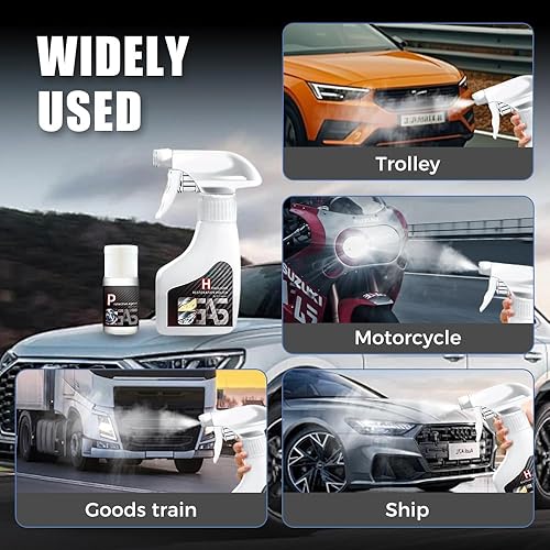 Miniatura 7 de Líquido de restauración de faros automotrices oxidado, kit de restauración de faros delanteros 2025, limpiador multifuncional de faros para faros