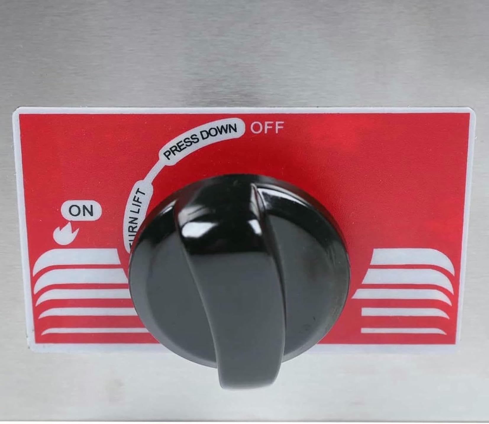 Cesta para freidora de Grasa Comercial de 6 l x 2 Pulgadas, freidora de Gas GLP Comercial de encimera de Acero Inoxidable, freidora de Gas Profesional con Cesta y Pala para Cocina Comercial