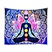 Mandala joga gobelin ścienny tkanina tło tkanina ścienna dekoracja tkanina sypialnia obraz naścienny - 100 x 150 cm (40 x 60 cali)
