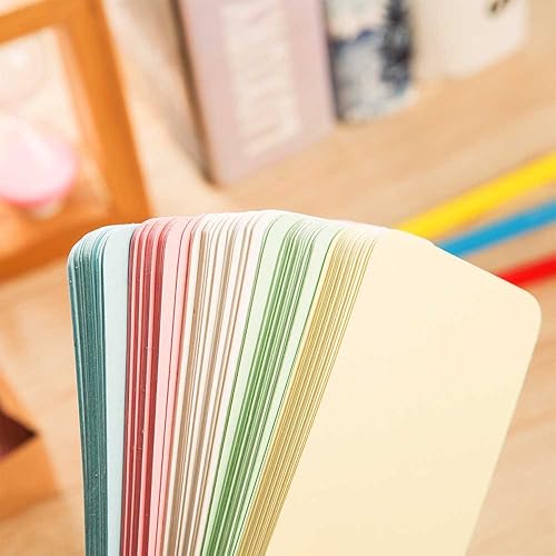 Vista 13 de ZOOYOO Tarjeta de mensaje de cartulina blanca en blanco Tarjeta de visita 100 PCS (blanco)