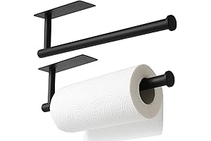 theaoo 2 Packs Spray Bottle Paper Towel Holder for Kitchen Cabinet