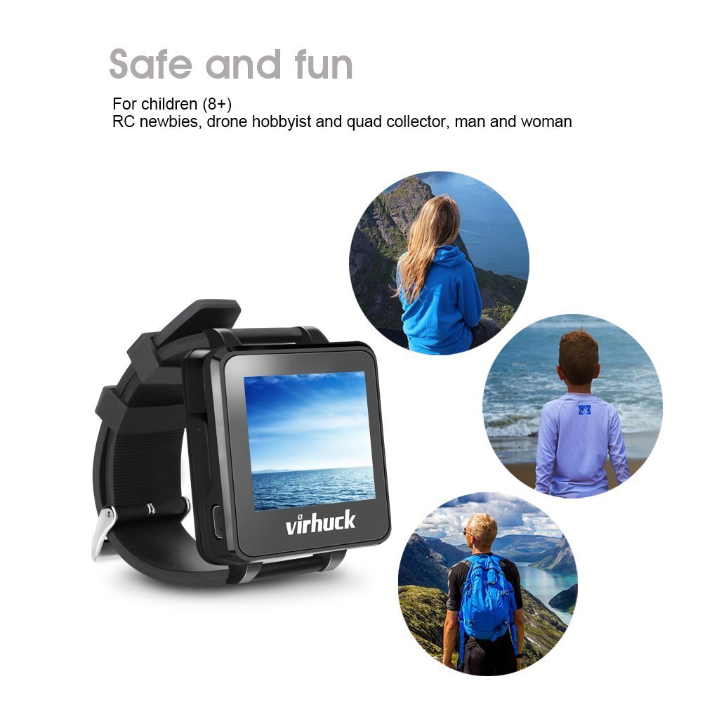 virhuck t909 2 tft lcd fpv monitor watch 5.8ghz 32ch in stock