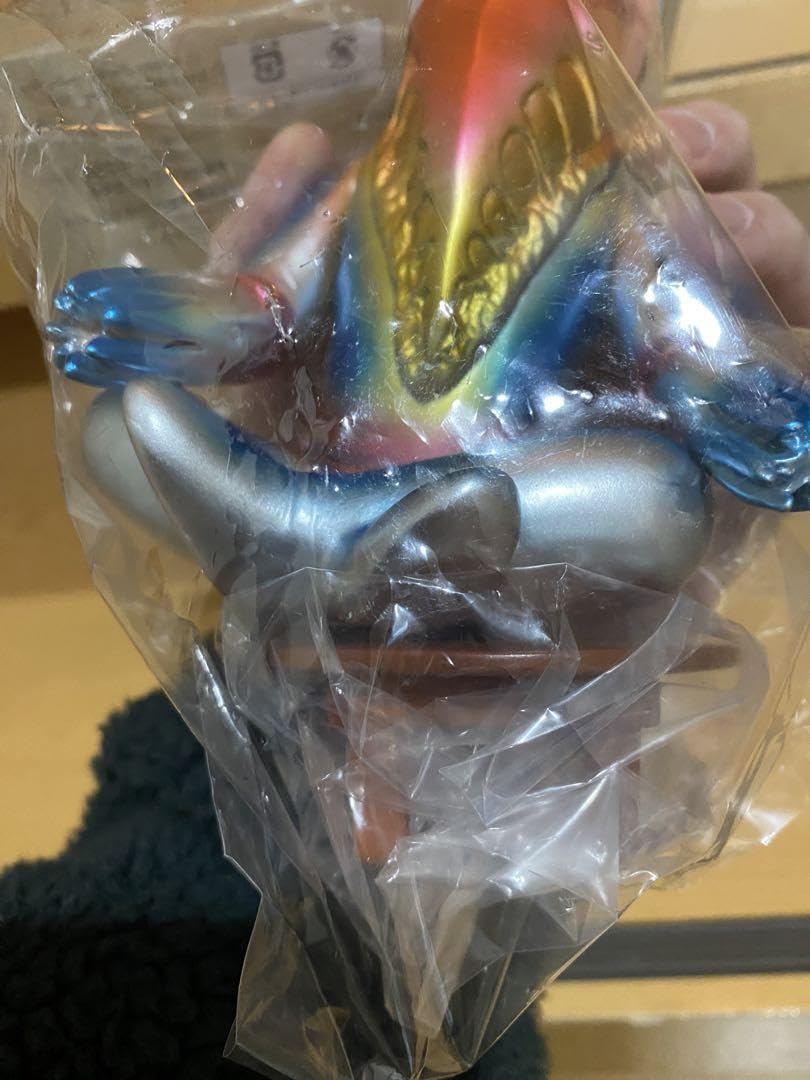 ブルマァクの怪獣シリーズ ちゃぶ台付き メトロン星人 メタリック ソフビ ブルマァク メトロン星人 ちゃぶ台付き 怪獣シリーズ メタリック