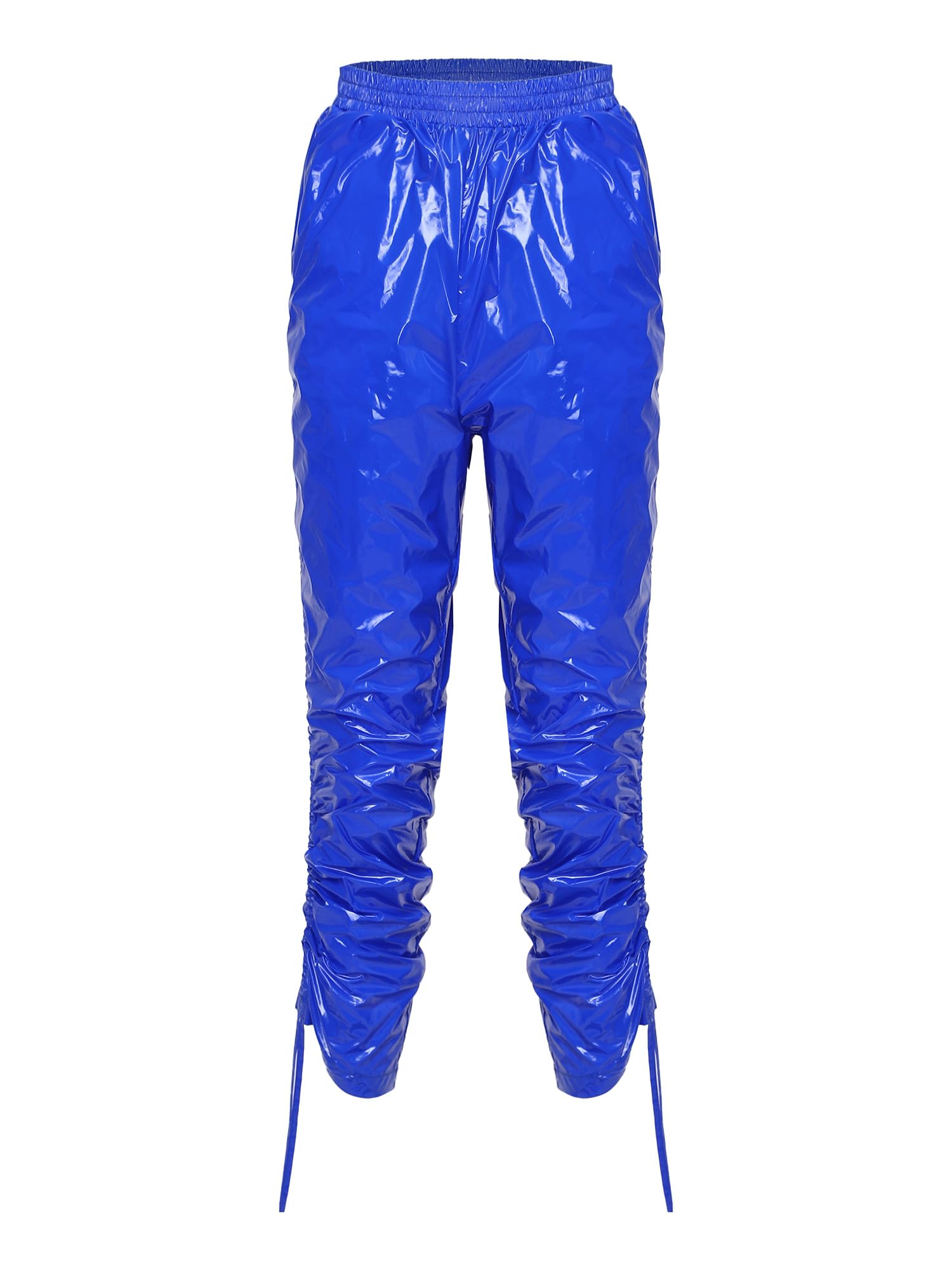 Kaerm Damski strój do sauny Crop Top spodnie do joggingu zestaw sportowy