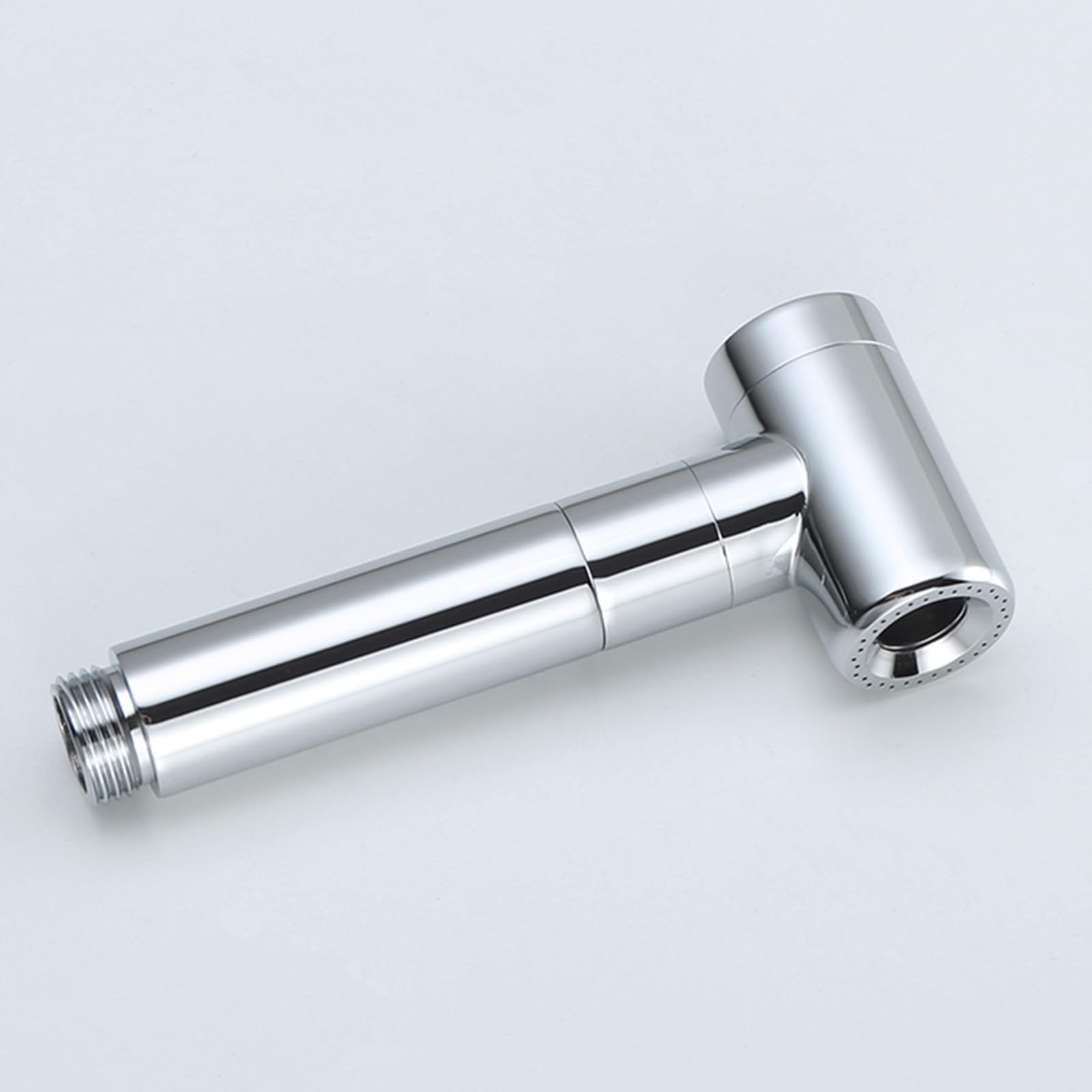 Grifo para El Wc Cromado Duchas Higienicas para Wc Latón Agua Fría para Higienico Personal,Tubo de Acero Inoxidable A