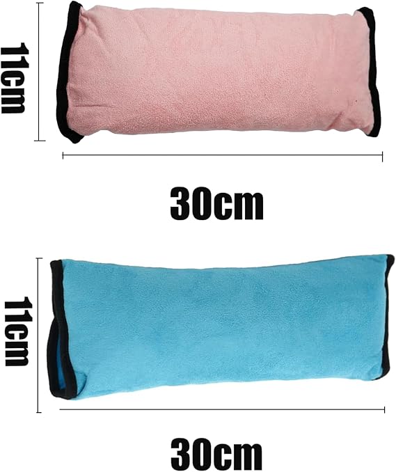 2PCS Seat Belt Pads for kids, Car Safety Belt Protect, Shoulder Pad Seat Belt Pads/Cushion/Pillow/for Child, Adjust Vehicle Seat Belt Cushion (Random Color)