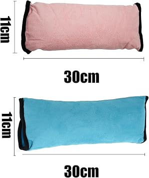 2PCS Seat Belt Pads for kids, Car Safety Belt Protect, Shoulder Pad Seat Belt Pads/Cushion/Pillow/for Child, Adjust Vehicle Seat Belt Cushion (Random Color)