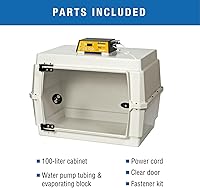 Vista 5 de Brinsea TLC-50 Zoologica II - Incubadora grande de cría de aves y recuperación de mascotas con control de humedad para animales enfermos, ideal