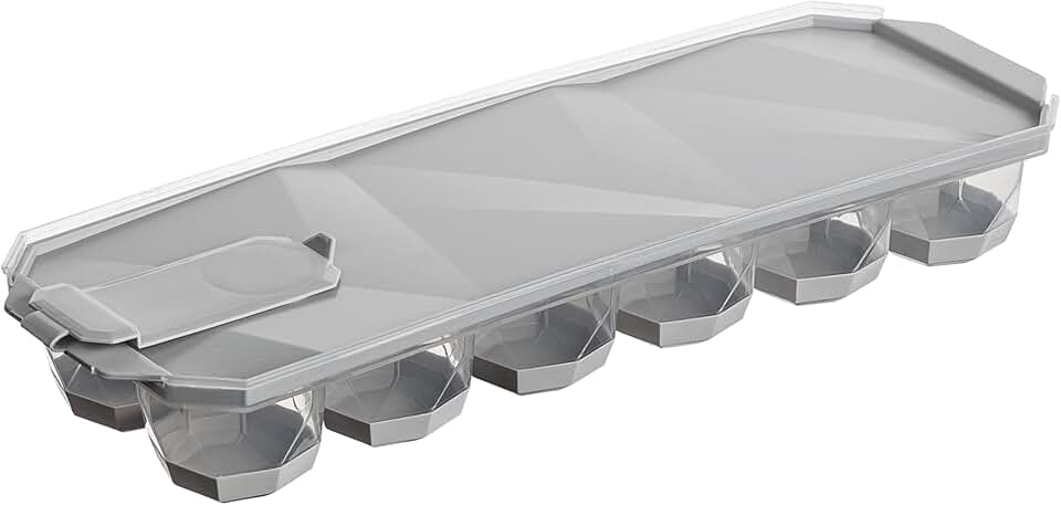 Sanremo - Forma de Gelo com Tampa e Base em Silicone, Linha Casar