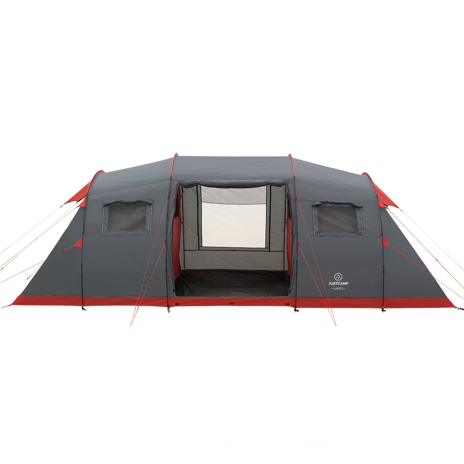 JUSTCAMP Lake 6 Tienda de campaña Familiar 6 Personas (560 x 230 x 200 cm)