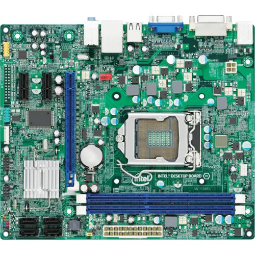 Intel DH61BF Intel H61 LGA 1155 (Socket H2) Micro ATX   Motherboards (DDR3 SDRAM, DIMM, 800,1066,1333 MHz, Dual, 16 GB, Intel)