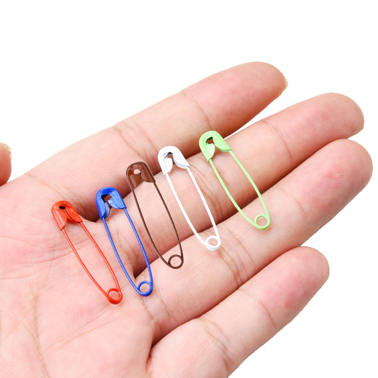 150 Pezzi 5 Misure Spille Di Sicurezza, Spille Di Sicurezza In Metallo Antiruggine Spille Da Cucito Con Scatola Di Immagazzinaggio Argento 2732384555 Mm 89996933
