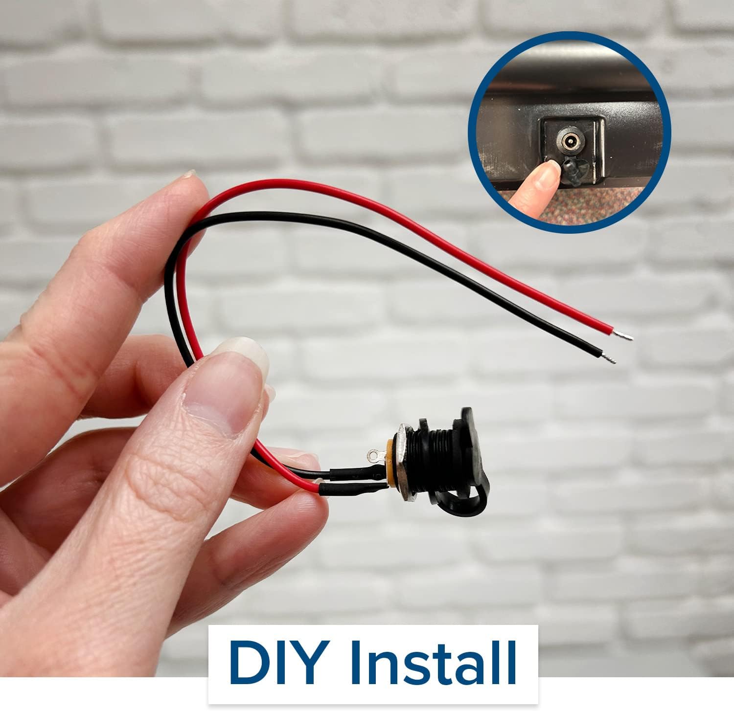 2 -wires coaxial charging door - for razor MX125 Dirt Rocket, Jetson®, Dynacraft, Hover -1, Swagtron, Electric Electric Electric Hoverboard 6/12 Volt replacement of the battery charger. 4 61 FDohaA0L. AC SL1500