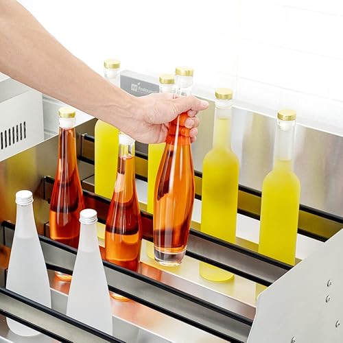 Miniatura 5 de Kitchen Tek - Estante de exhibición de licor de acero inoxidable 304 5 niveles 24 pulgadas 1 caja