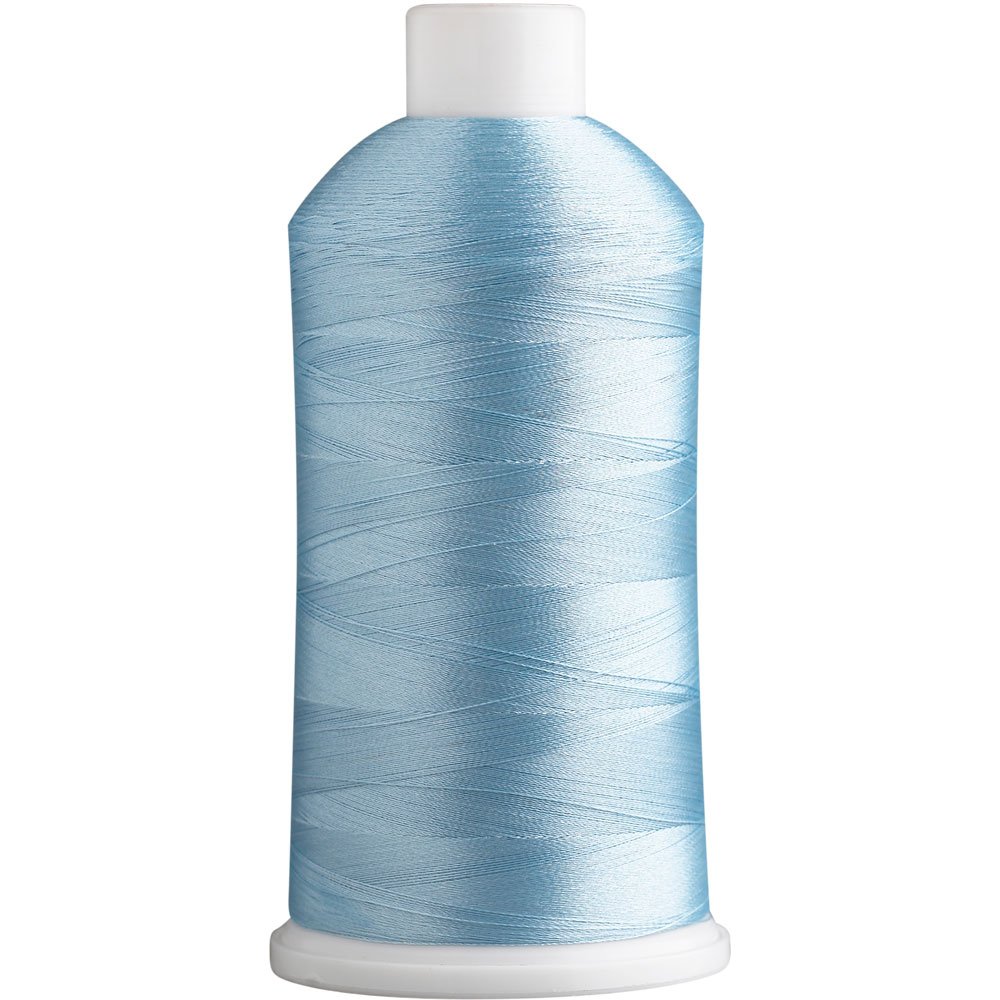 Superpunch SuperB Embroidery Thread 40wt, 5000 m Cone, Powder Blue 403