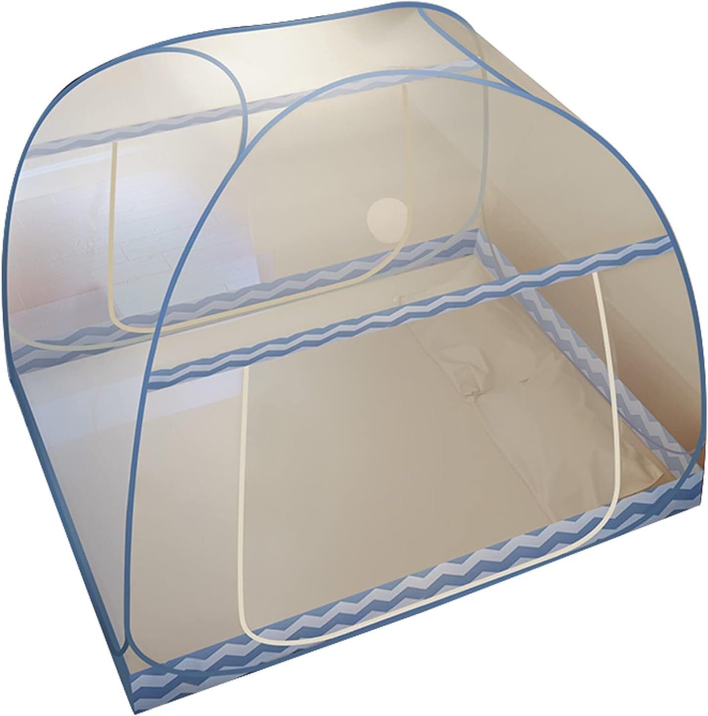 Mosquito Net Foldable Mosquito Net, Single Bed & Double Bed Pop-up Mosquito Net, Portable Outdoor Mosquito Net Tent(Style 2,1.8m)