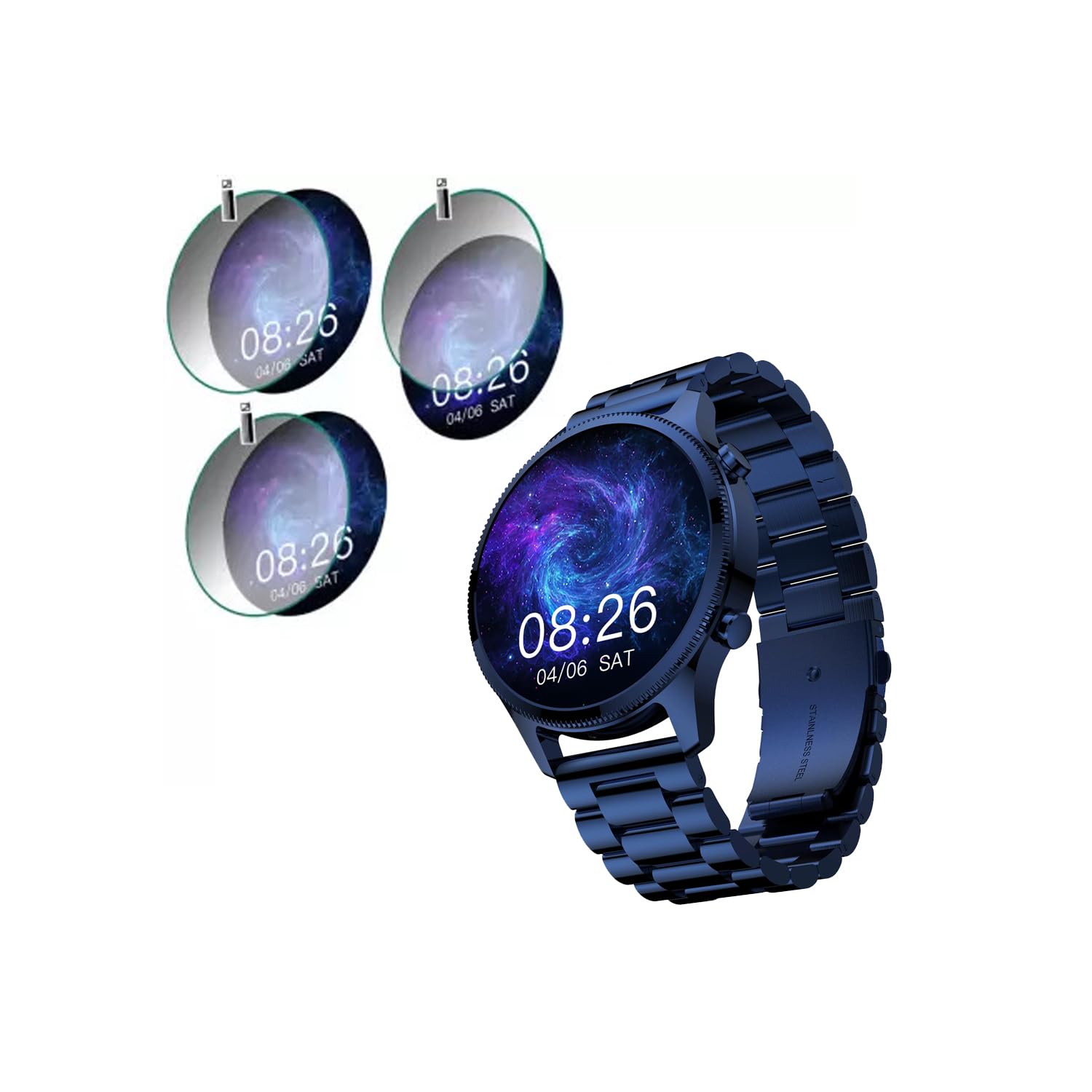 SAEMPIRE Noise Halo Plus Smartwatch Screen Guard Protector For Noise Halo Plus Elite Edition Smartwatch 1.46" (Not A Tempered Glass) (PACK OF 3PC) (B0CW5X4LPV) Amazon Price History, Amazon Price Tracker