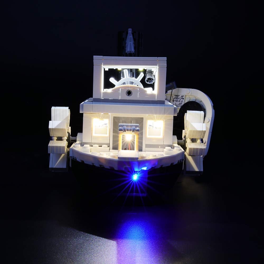 BRIKSMAX Led Lighting Kit for Disney Steamboat Willie - Compatible with Lego 21317 Building Blocks Model- Not Include The Lego Set