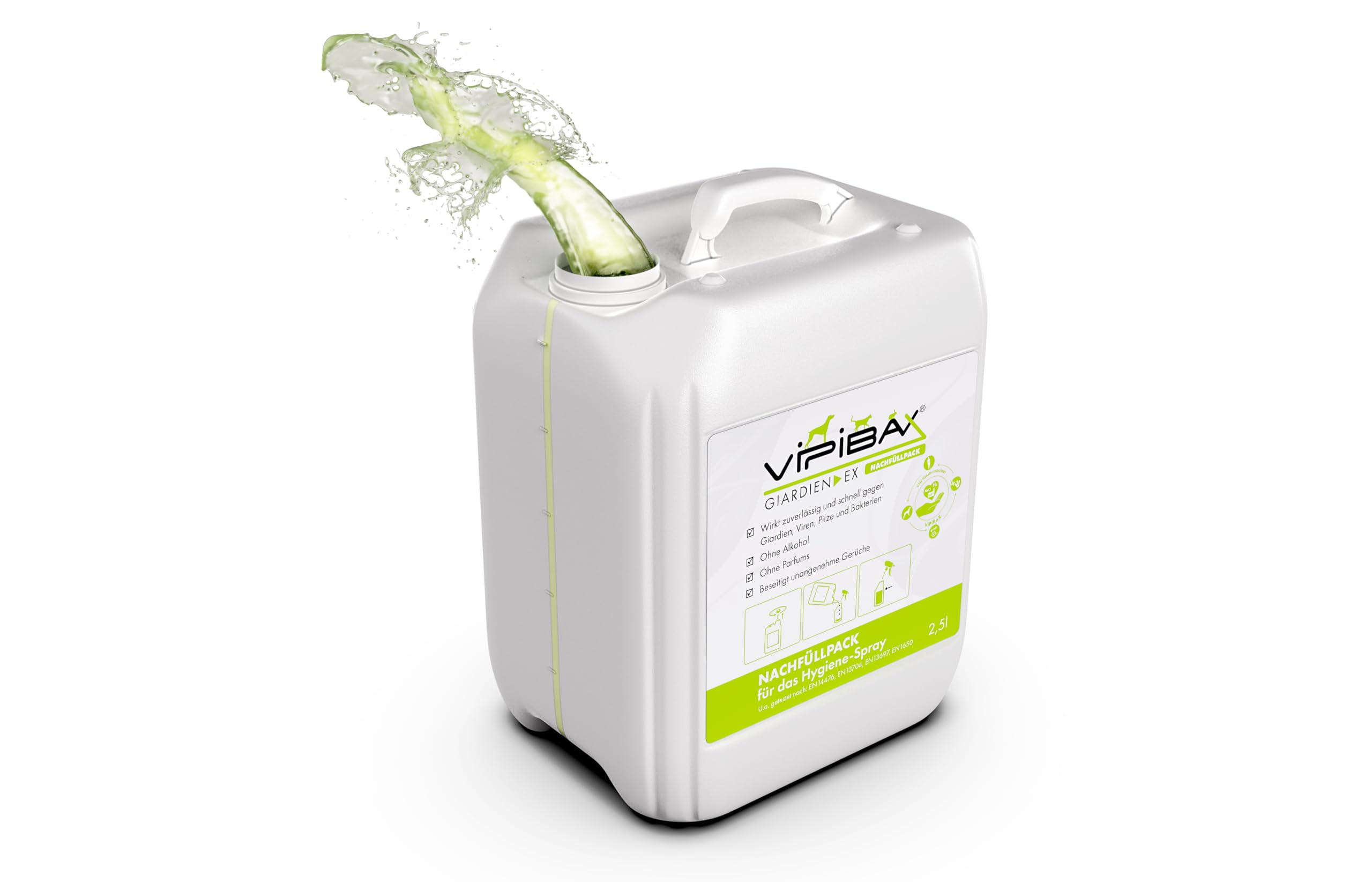 ViPiBaX Giardien Ex Spray do higieny uzupełnienie 2,5L dla psa kota