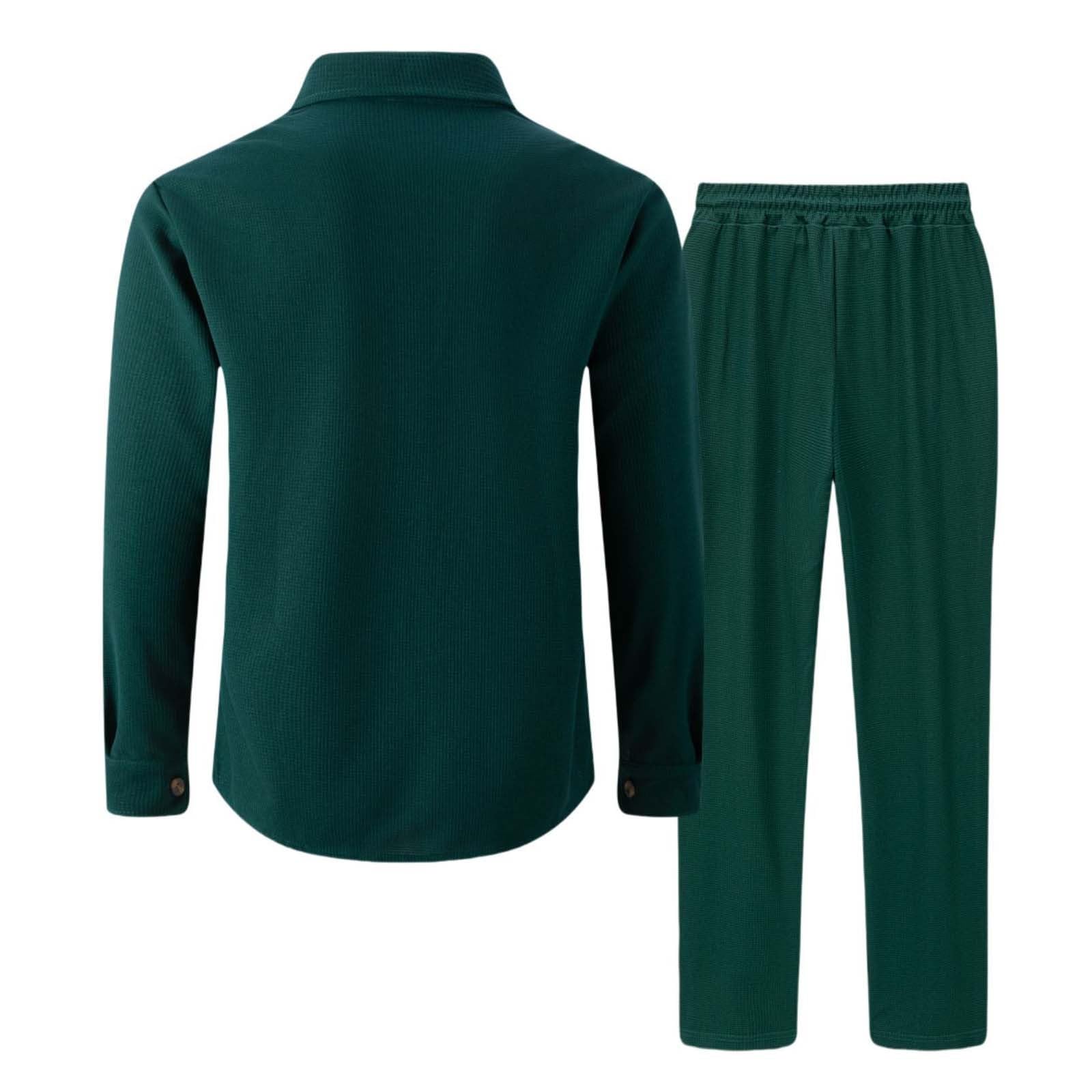 Conjunto genérico para hombre de algodón, 2 piezas, chándal, deporte, sudadera, pantalones casuales, ligeros, transpirables, entrenamiento, gimnasio, casa elegante, A37