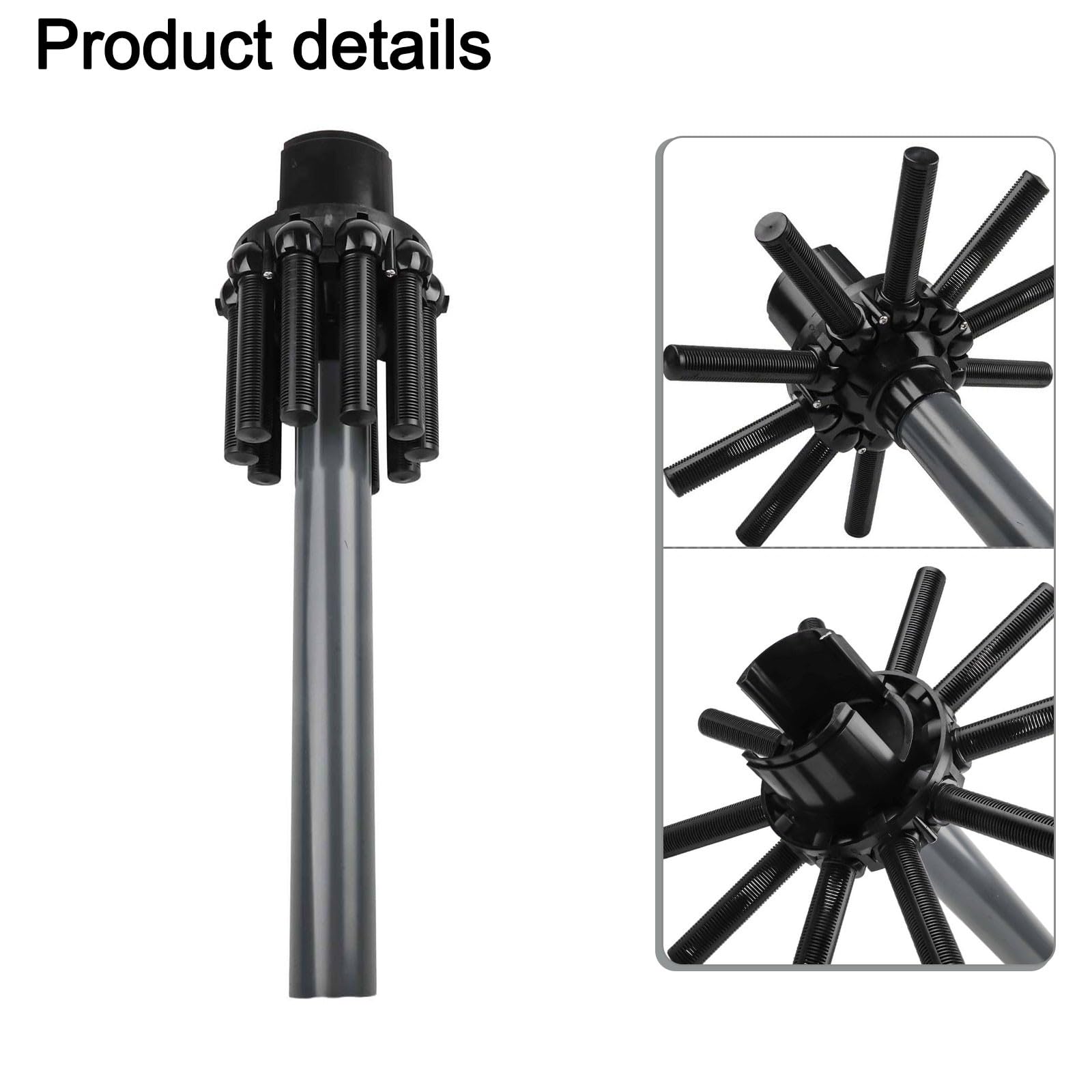 SX180DA Montage latéral avec tuyau central pour filtre à sable Pro S180T, S170T, S190T, S210T Series pour piscine de rechange Blanc et noir