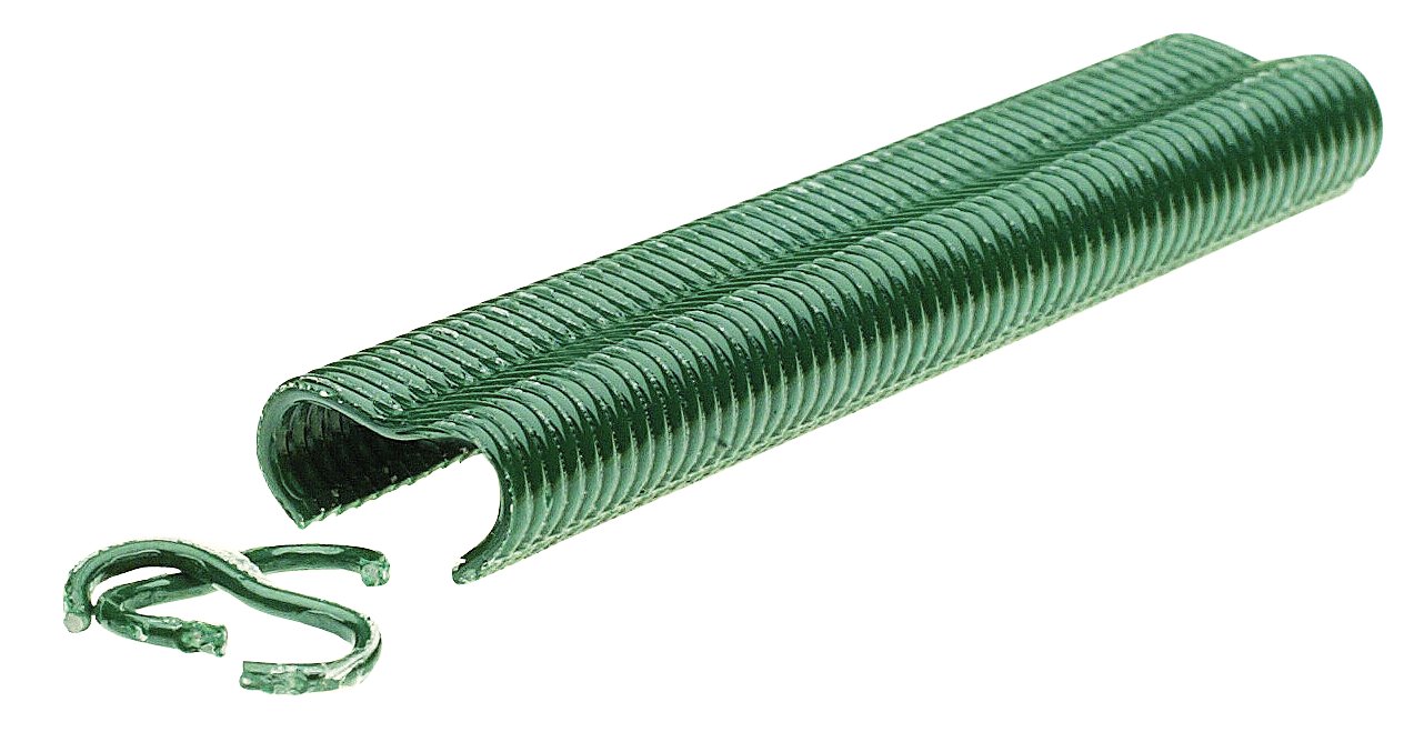 Rapid FP222 - Pince à Grillage pour Agrafes à Grillage VR22, Chargeur Haute Capacité & VR22 - Agrafes à Grillage en Acier Galvanisé, Plastifié Vert, Compatible avec les Grillages 5-11 mm