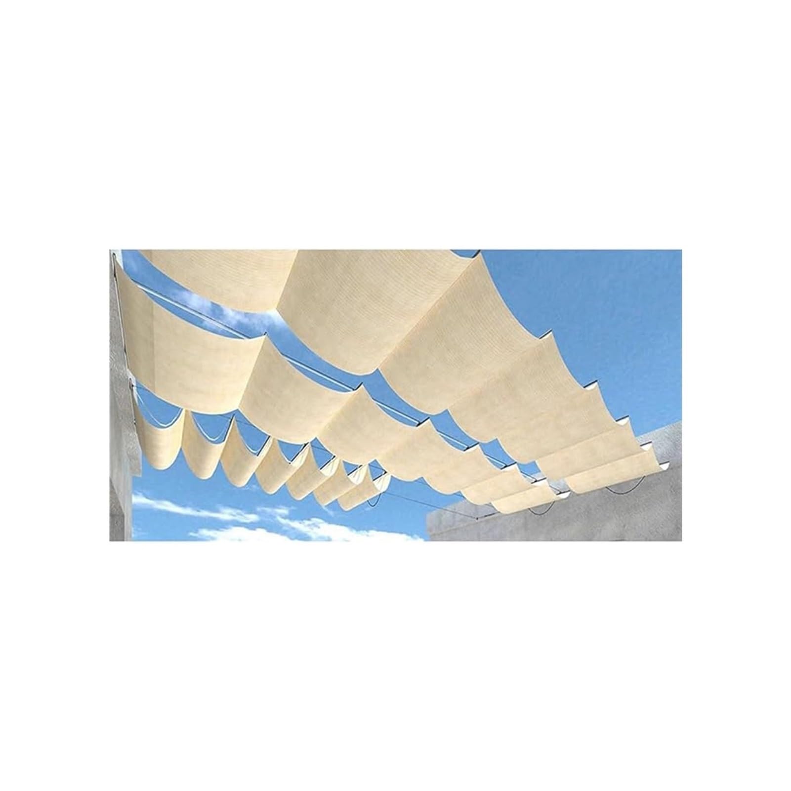 Toldo retráctil para pérgola y terraza exterior transpirable
