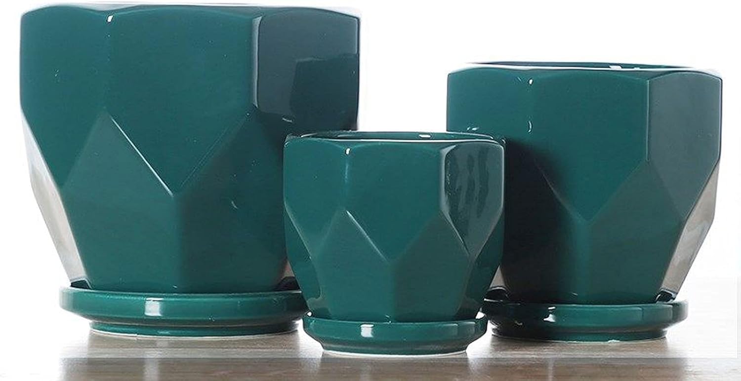 Flower Pot Modern Ceramic Garden Flower Pots, Modern Plant