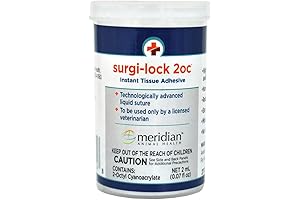 Meridian Surgi-Lock 2oc Instant Tissue Adhesive: The Revolutionary Wound Closure Solution