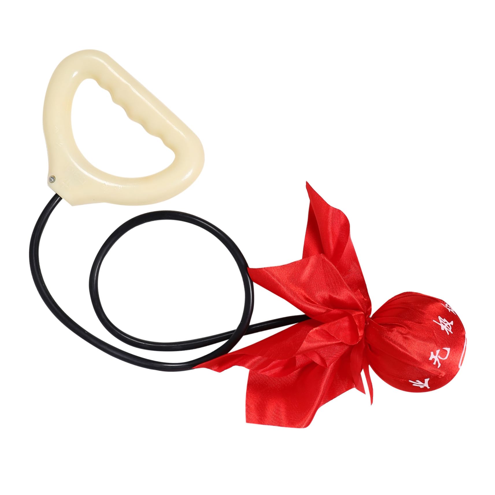 ibasenice High Elastic Silicone Ball Gym Balls Outdoor Balls Exercise Ball with Handle for Gym Pilates Kids and Outdoor Activities