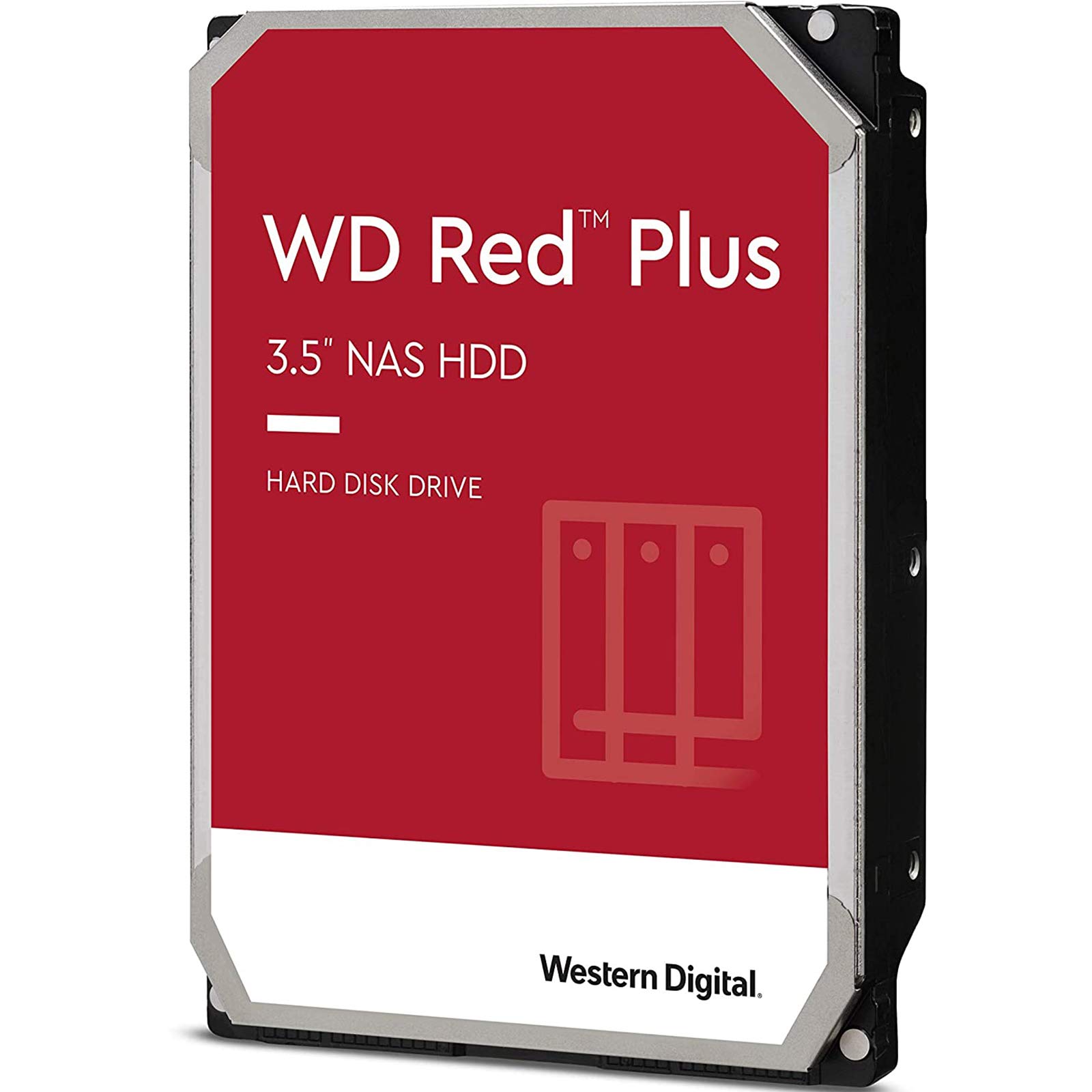 testo alt text: disco rigido esterno western digital wd40efrx red per pc e laptop