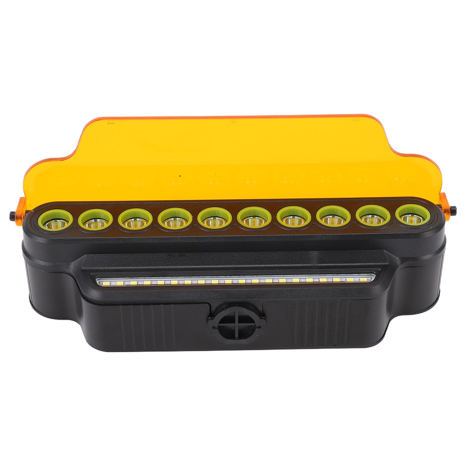 EMUKOEP Faro per Bicicletta, Telecomando a LED Ad Alta luminosità, Batteria da 4000 MAh, Copertura Antipioggia, Fendinebbia con Schermo Digitale per Ciclismo su Strada di Montagna