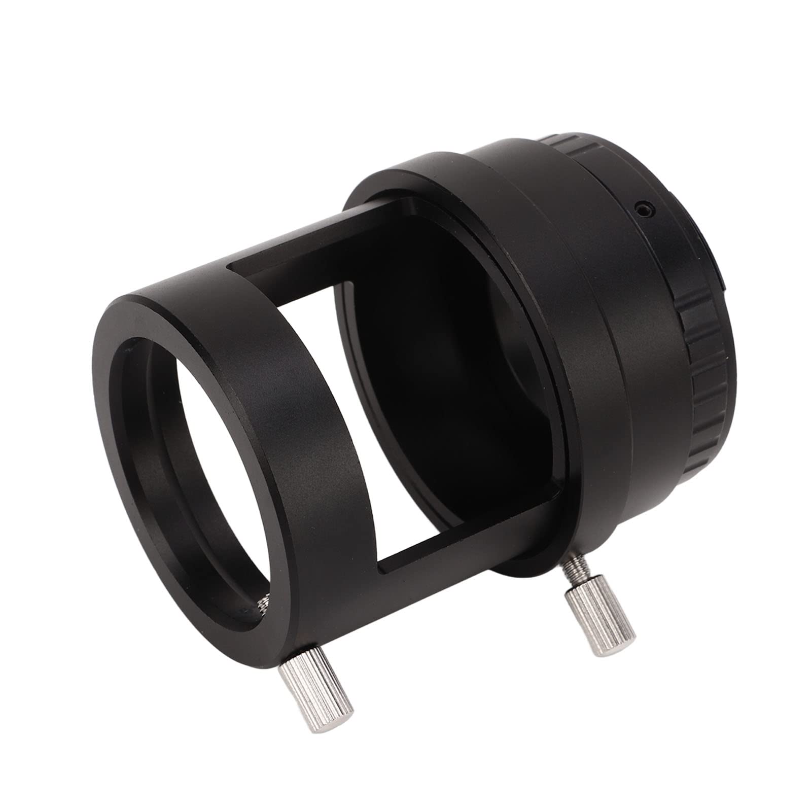 Srliya Tubo Adaptador de Cámara para Telescopio Terrestre con Montura en T, Aleación de Aluminio, y Diámetro Ajustables para Cámara SLR Serie K, Fotografía Visual