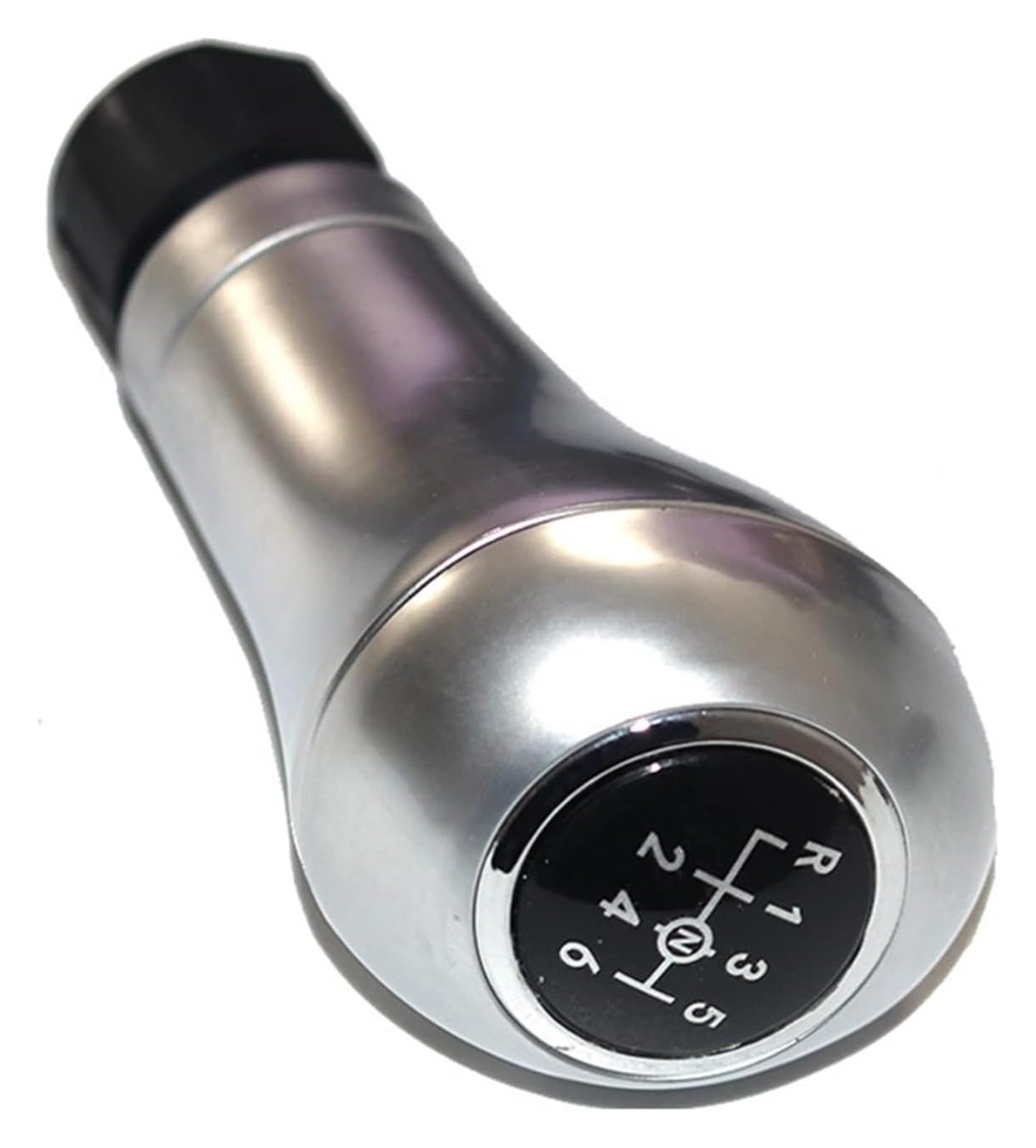 Gangxiao 14.5Mm Hole Knob Car Shift Gear Knob For Benz C Class W203 S203 Cl203 2000-2004 W209 Clk Car 6 Speed Manual Gear Shift Knob Lever Stick Gaiter(14.5Mm Hole Knob)